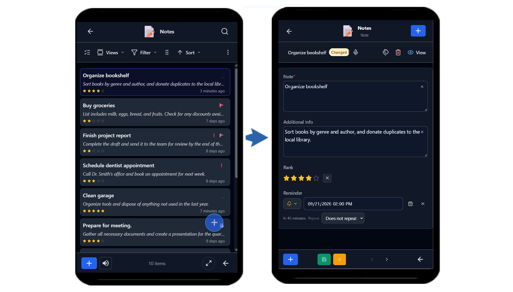 Notes (mobile)